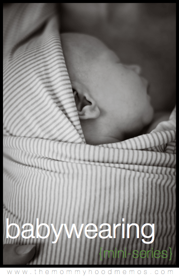 babywearing series babywearing series