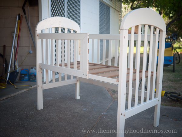 Diy On A Dime How To Make A Toddler Loft Bed Out Of An Old Crib